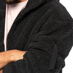 R&B | Herren Kapuzen-Fleecejacke