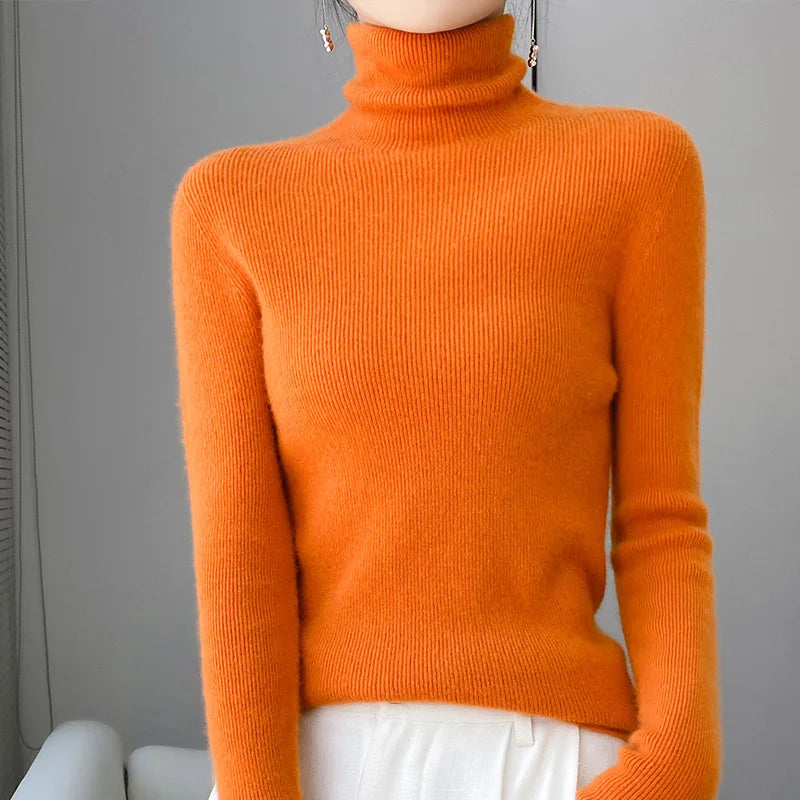 R&B | Rollkragenpullover Aus Wolle