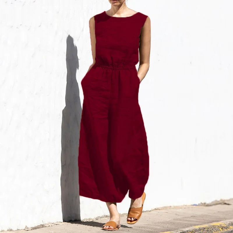 R&B | Baumwoll Leinen Overall Design