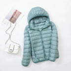 R&B | Leichte Daunenjacke Damen Herbst Winter