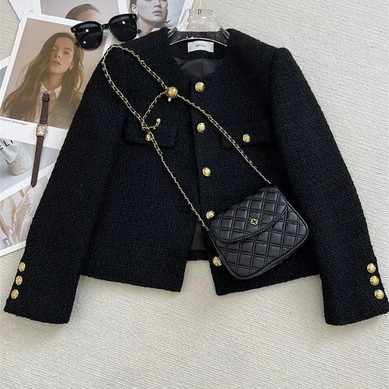 R&B | Tweed-Blazer Herbst-Oberbekleidung