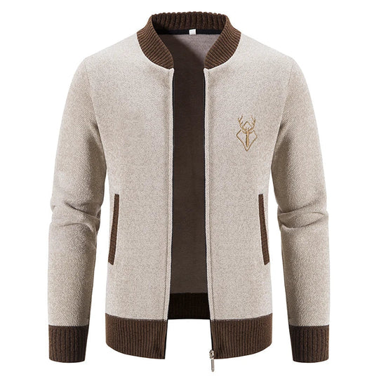 R&B | Lässige Strickjacke für Herren aus hochwertigem Garn