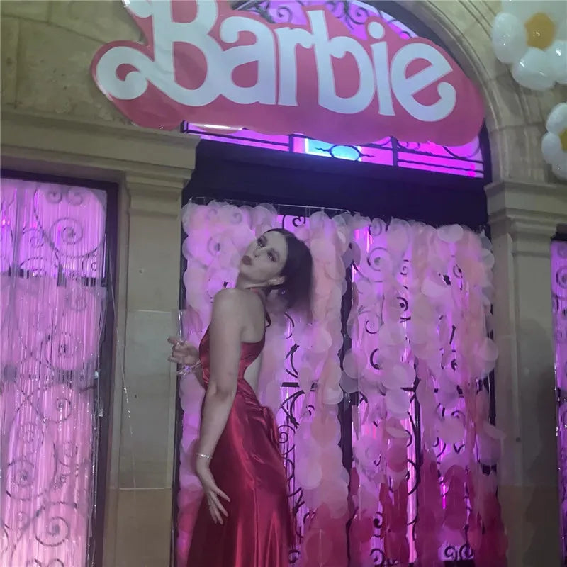 R&B | Schleife Rückenfrei Abend Maxi Kleid