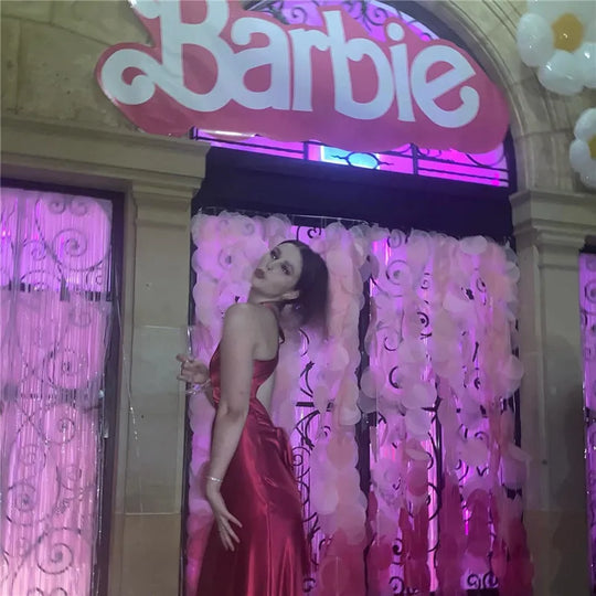 R&B | Schleife Rückenfrei Abend Maxi Kleid