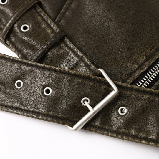 jacke mit Gürtel