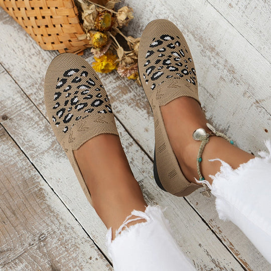 Damen Flats Mit Leopardenmuster Wilda R&B