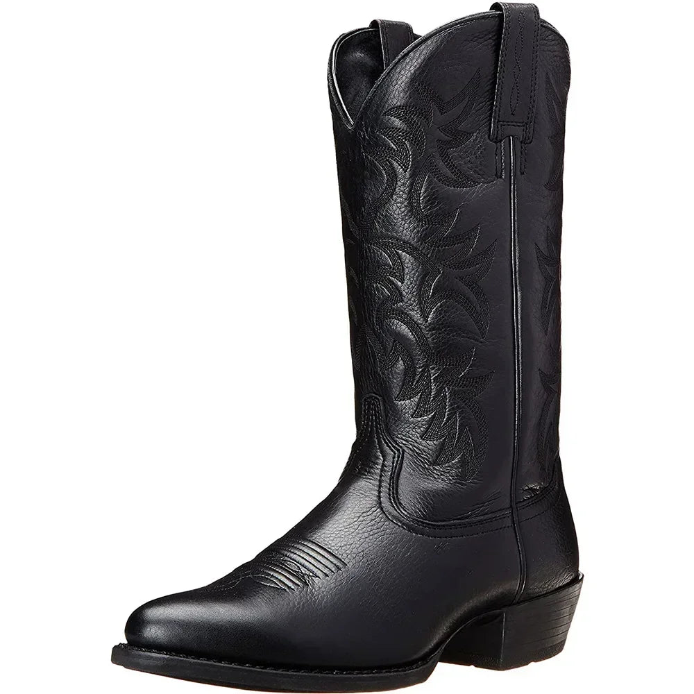 R&B | Leder Cowboy Stiefel - Macho - Stil und Luxus