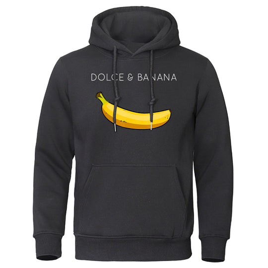 R&B | Kapuzenpulli mit Bananendruck