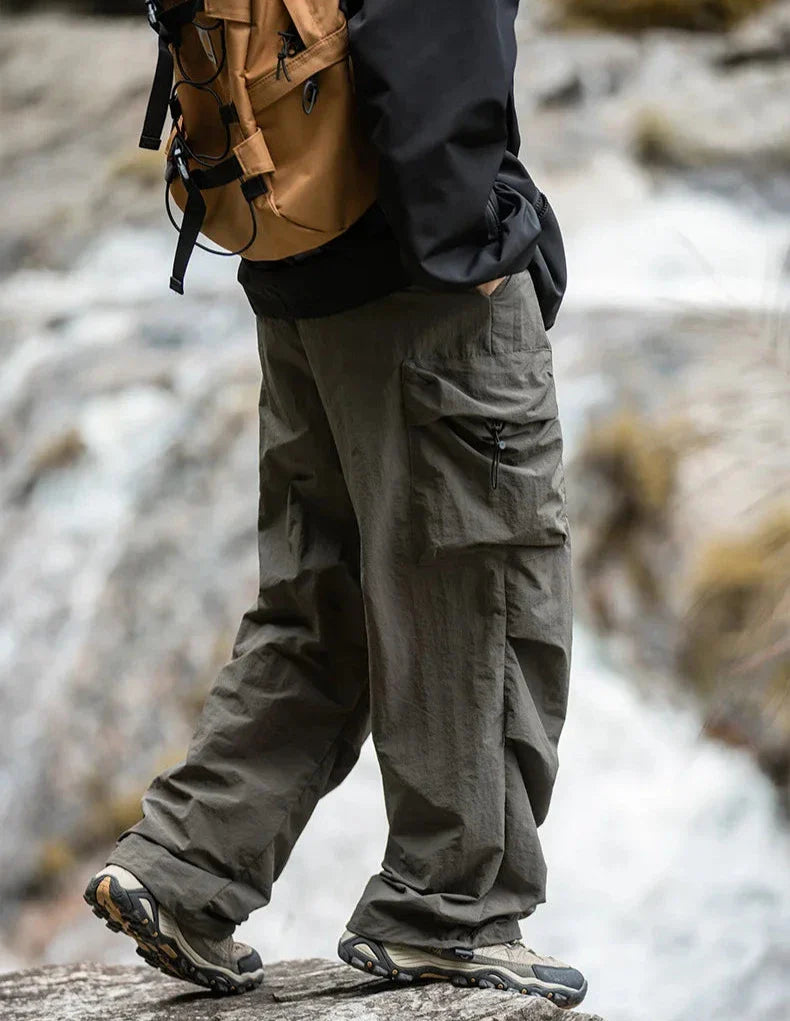 R&B Herren Cargohose mit seitlichen Taschen und weiter Passform