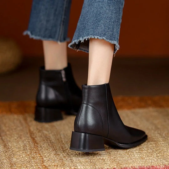 R&B | Chunky Absatz Stiefeletten