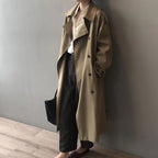 R&B | Trenchcoat Damen Oversized Windbreaker, Doppelreihig