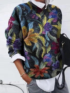 R&B | Modischer Floral Pullover