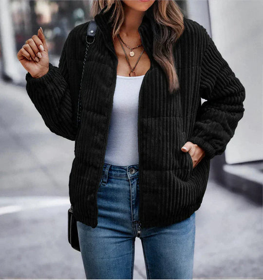 R&B | Ribfluwelen Winterjacke