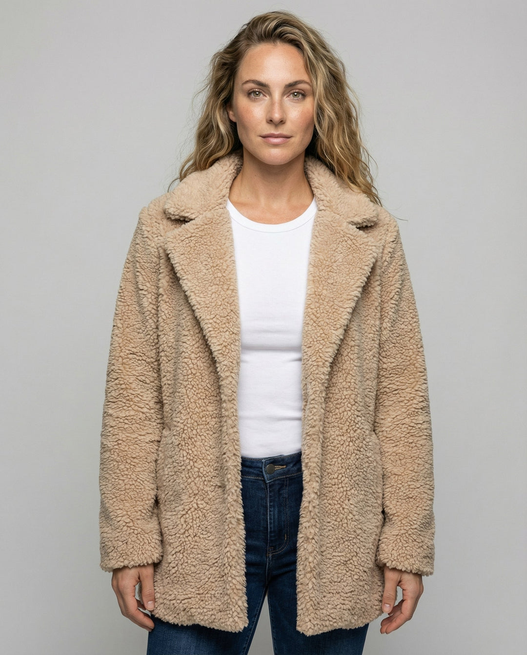 Warmer Fleece Mantel Damen | R&B