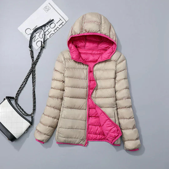 R&B | Kapuzen Daunenjacke Spezielle Winter