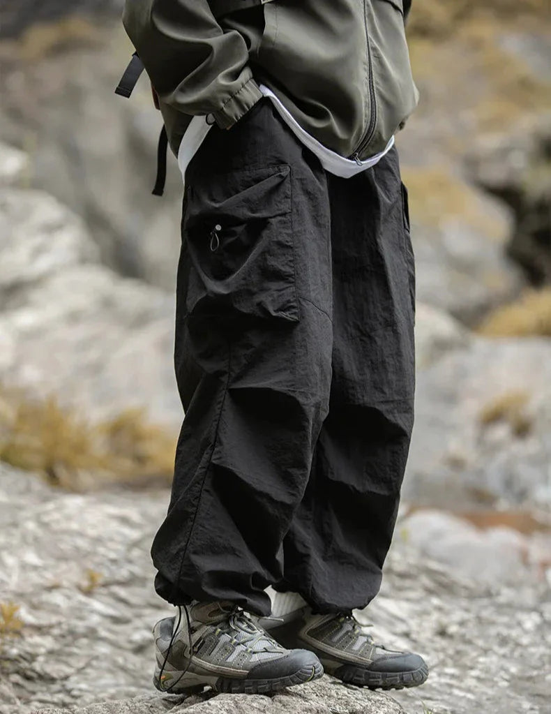 R&B Herren Cargohose mit seitlichen Taschen und weiter Passform