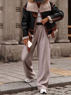 R&B | Kunstlederjacke mit Edler Optik