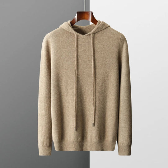 R&B | Hoodie Aus Wollmix Wolle Warm und Bequem