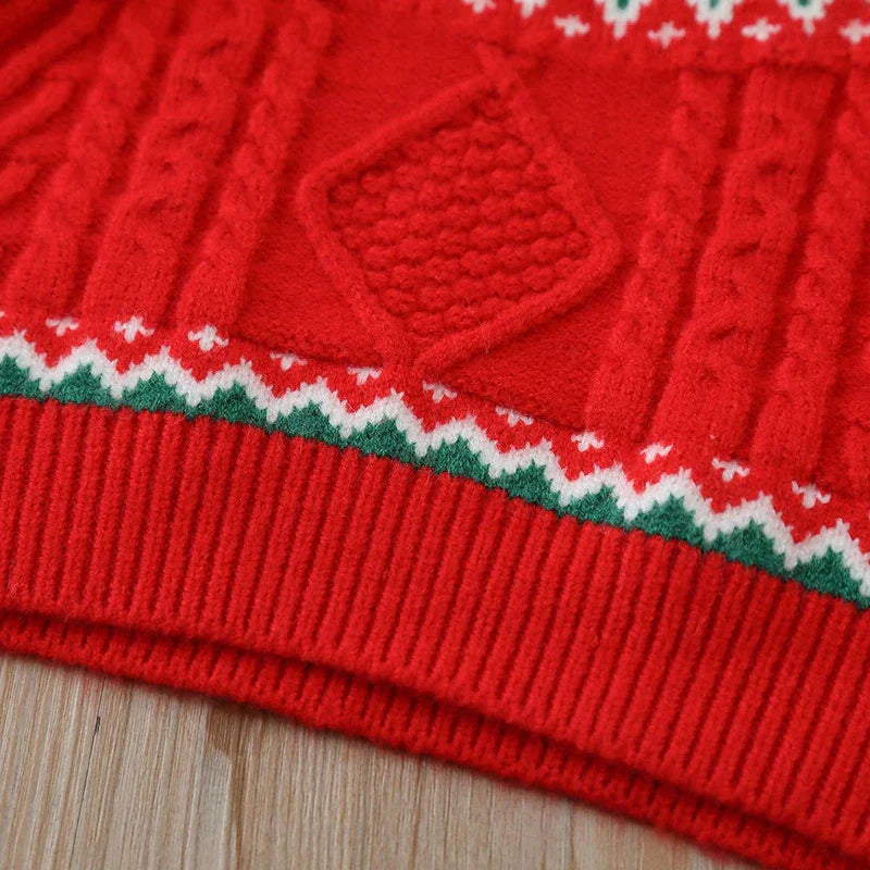 R&B | Kinderpullover mit Teddybär - Weicher Plüschpullover für Jungen und Mädchen