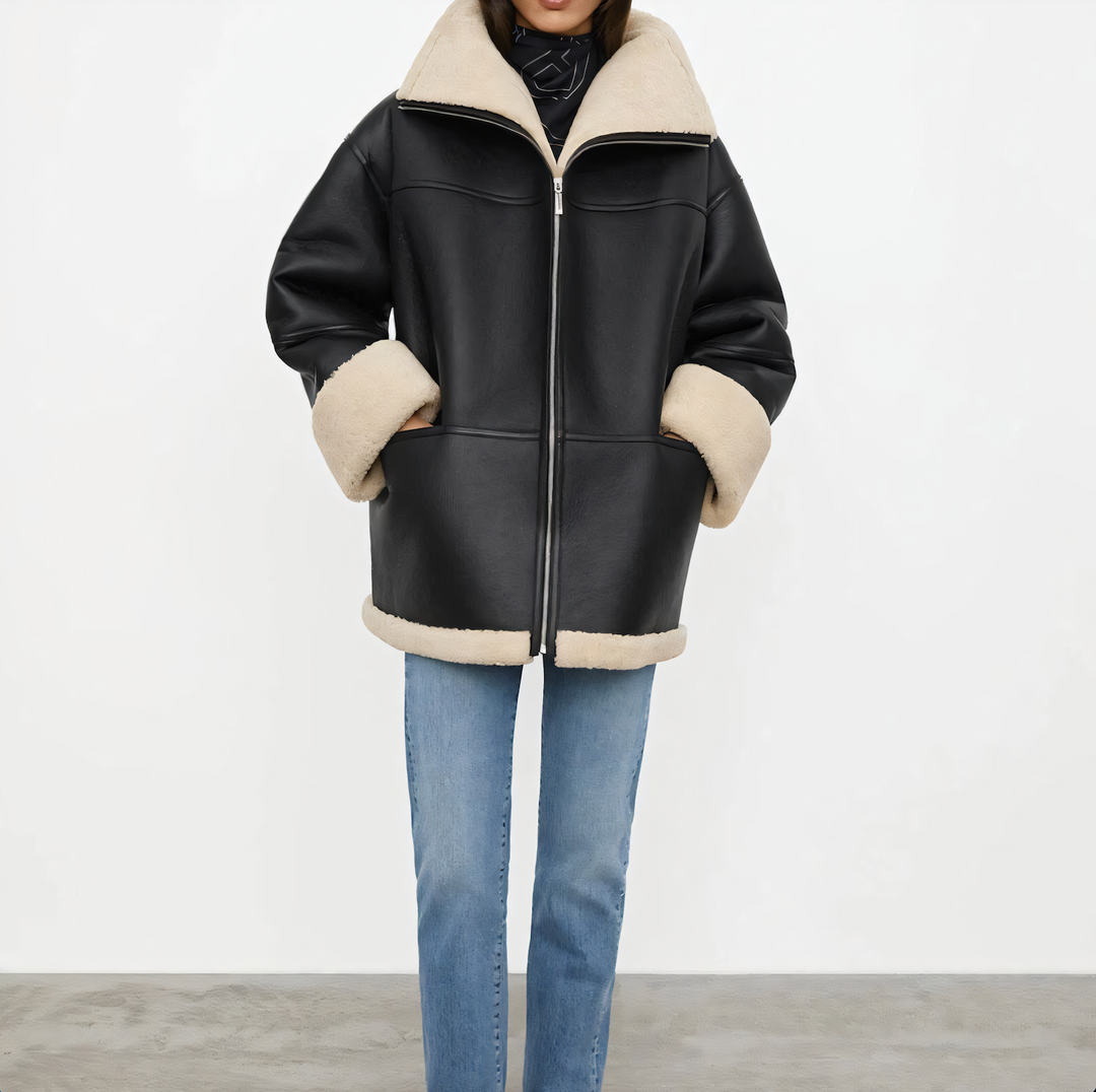 R&B | Winter Lange mit Kapuze für Damen Ideal für Die Kalte Jahreszeit