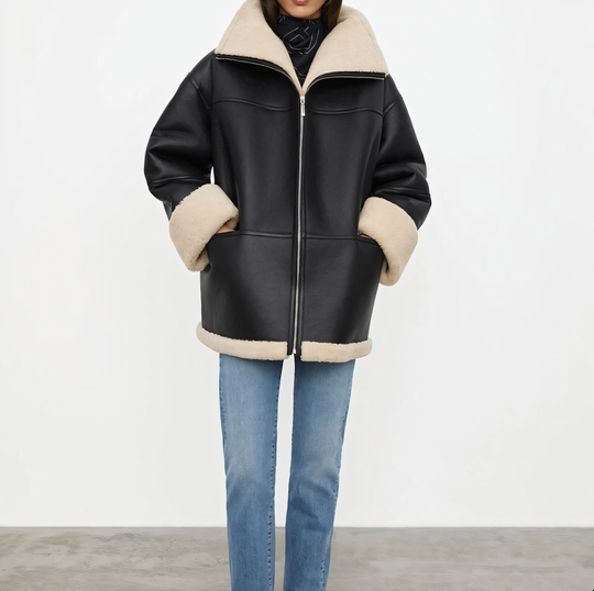 R&B | Winter Lange mit Kapuze für Damen Ideal für Die Kalte Jahreszeit
