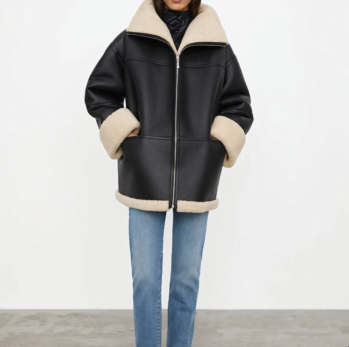 R&B | Winterjacke mit Pelzfutter