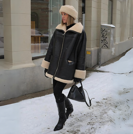 R&B | Winterjacke mit Pelzfutter