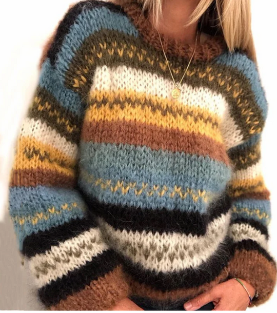 Heidi-Mode | Warmer Strickpullover