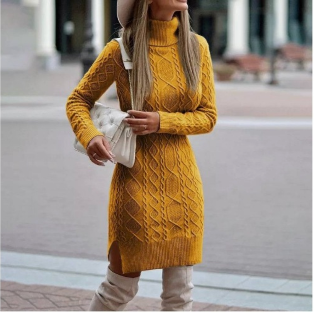 R&B | Herst Winter-Strickkleid