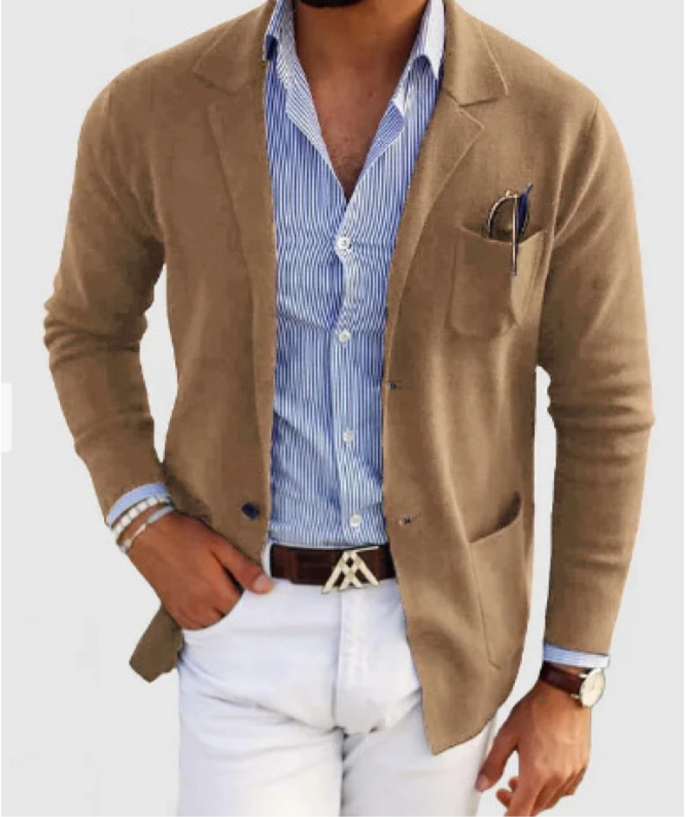 R&B | Herrenblazer mit Brusttasche