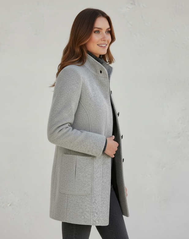 Damen Textil Kurzmantel mit Modernem & Elegantem Design | R&B