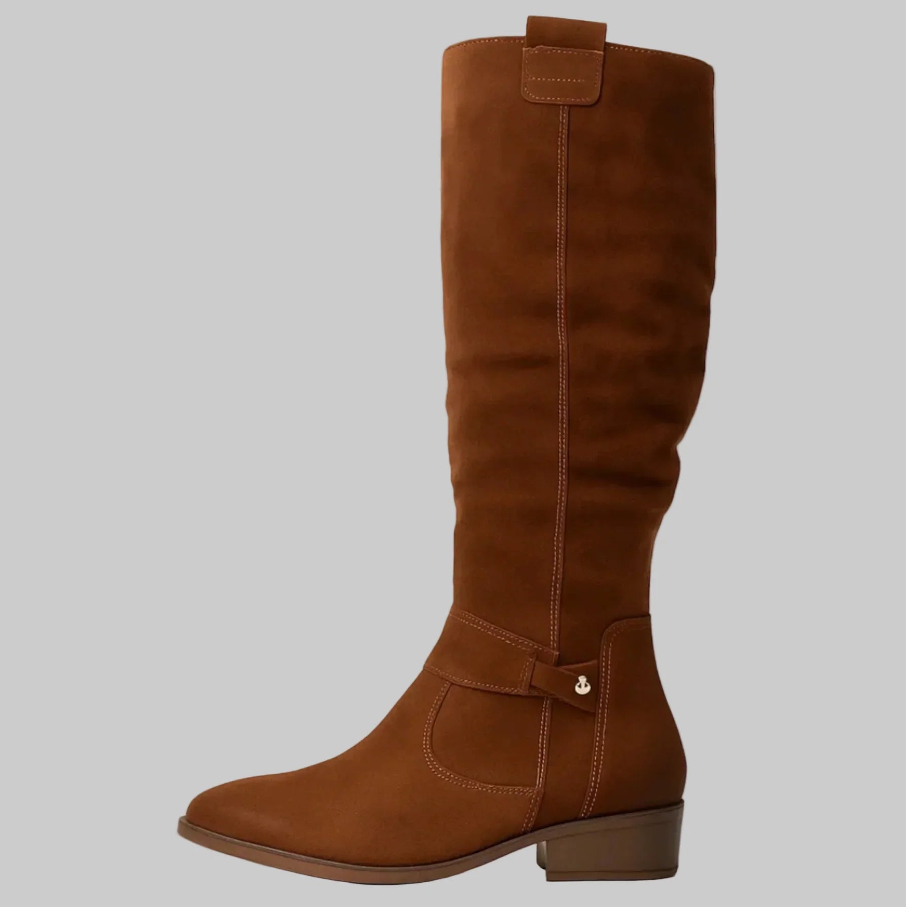 R&B | Warme Wildlederstiefel - Gemütliche Winterschuhe