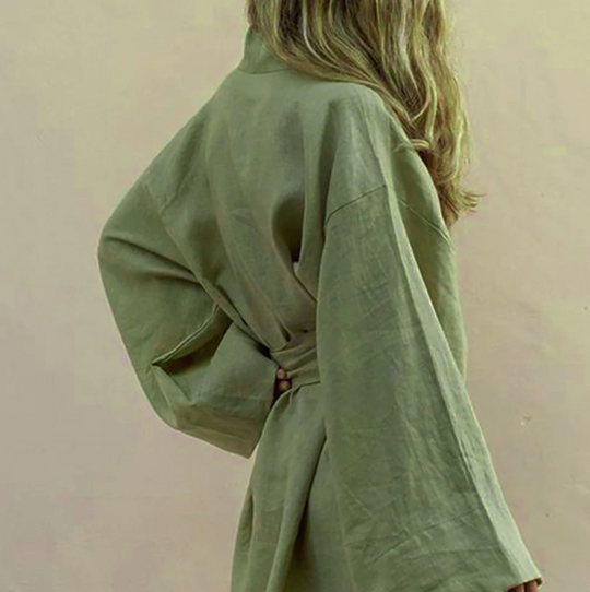 R&B | Luxus Kimono mit Gürtel