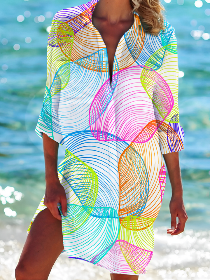 R&B – flexible button-down bluse