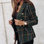 R&B | Eleganter Karierter Blazer