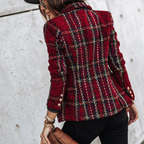 R&B | Eleganter Karierter Blazer
