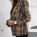 R&B | Eleganter Karierter Blazer
