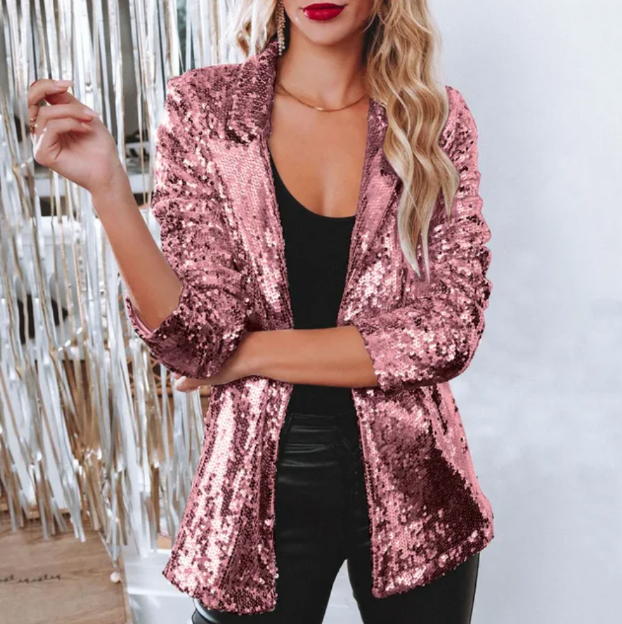 R&B | Glamouröse Pailletten Blazer