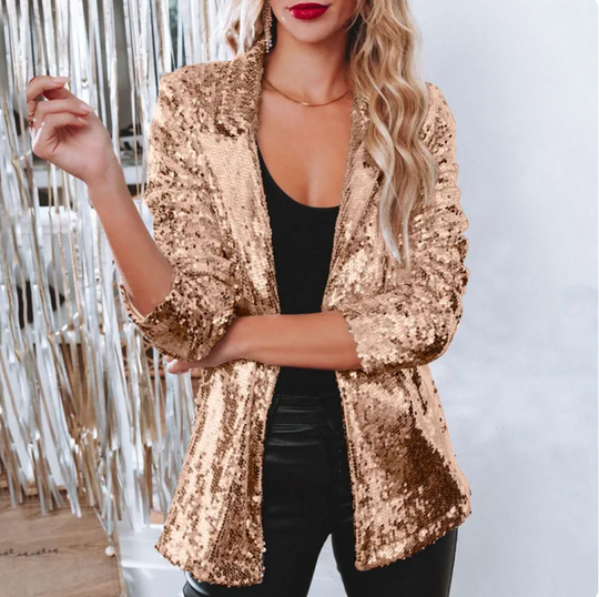 R&B | Glamouröse Pailletten Blazer