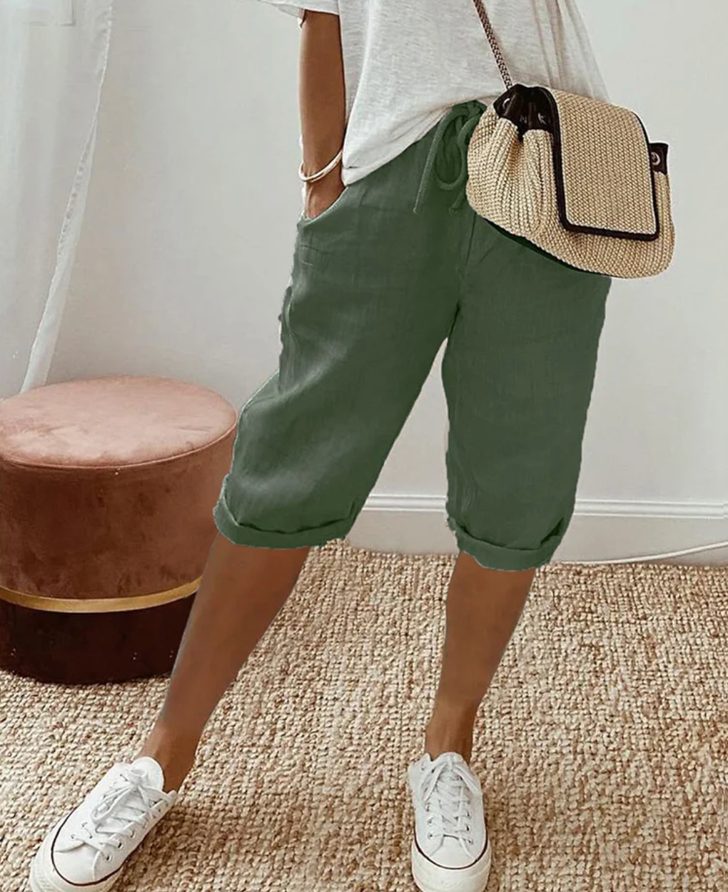 R&B | Shorts Aus Baumwolle für Frauen