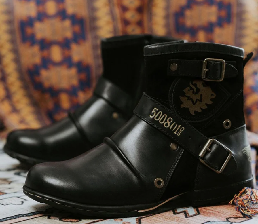 R&B | Weinlese Stil Herrenstiefel