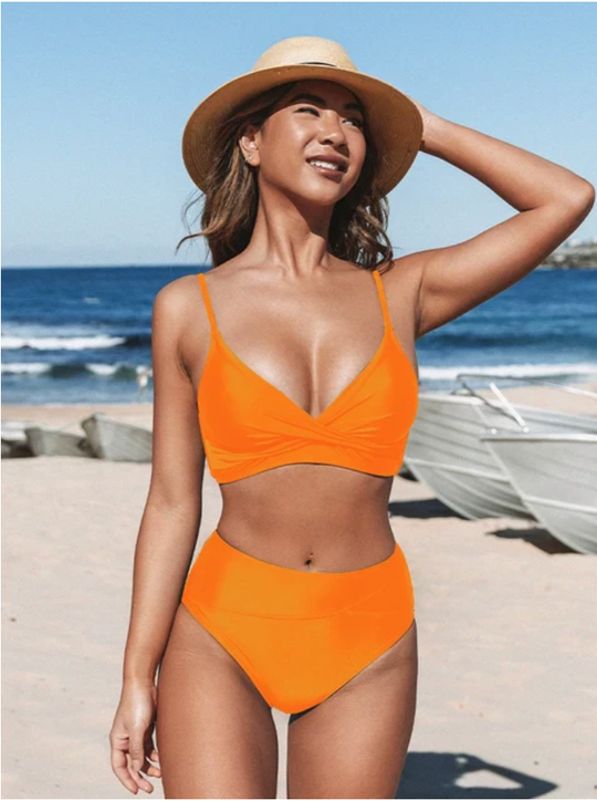 R&B | Elegantes Bikini-Set mit Hoch Tailliertem Design für Damen