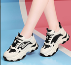 Damen Chunky Lauf-Sneaker mit hochdämpfender Sohle und atmungsaktivem Obermaterial R&B
