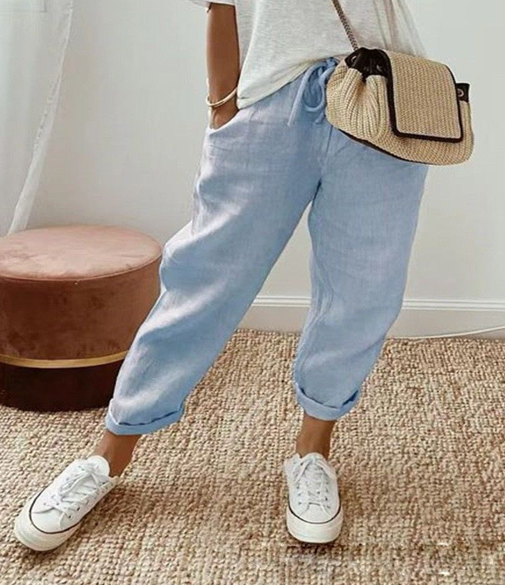R&B | Boho-Sommerhose aus Baumwolle
