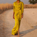 Elegantes Sommerkleid mit Wickelausschnitt für Damen
