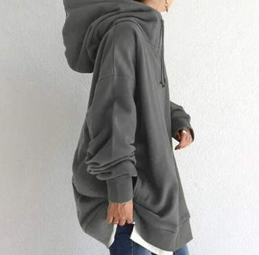 R&B | Damen-Hoodie mit Reißverschluss für Herbst/Winter