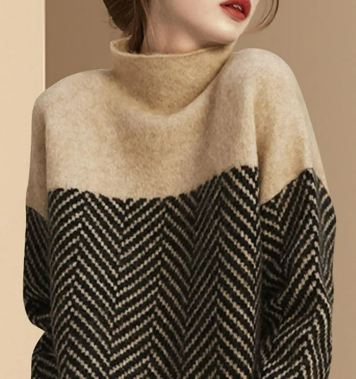 R&B | Premium Rollkragen Strickpullover
