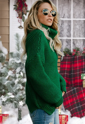 R&B | Premium Dicke Rollkragenpullover