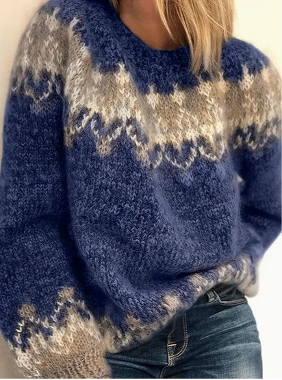 R&B | Eleganter Rundhals Pullover