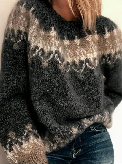 R&B | Eleganter Rundhals Pullover